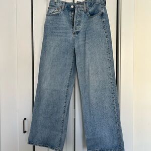 Aritzia Farrah High Rise Wide Leg Size 27